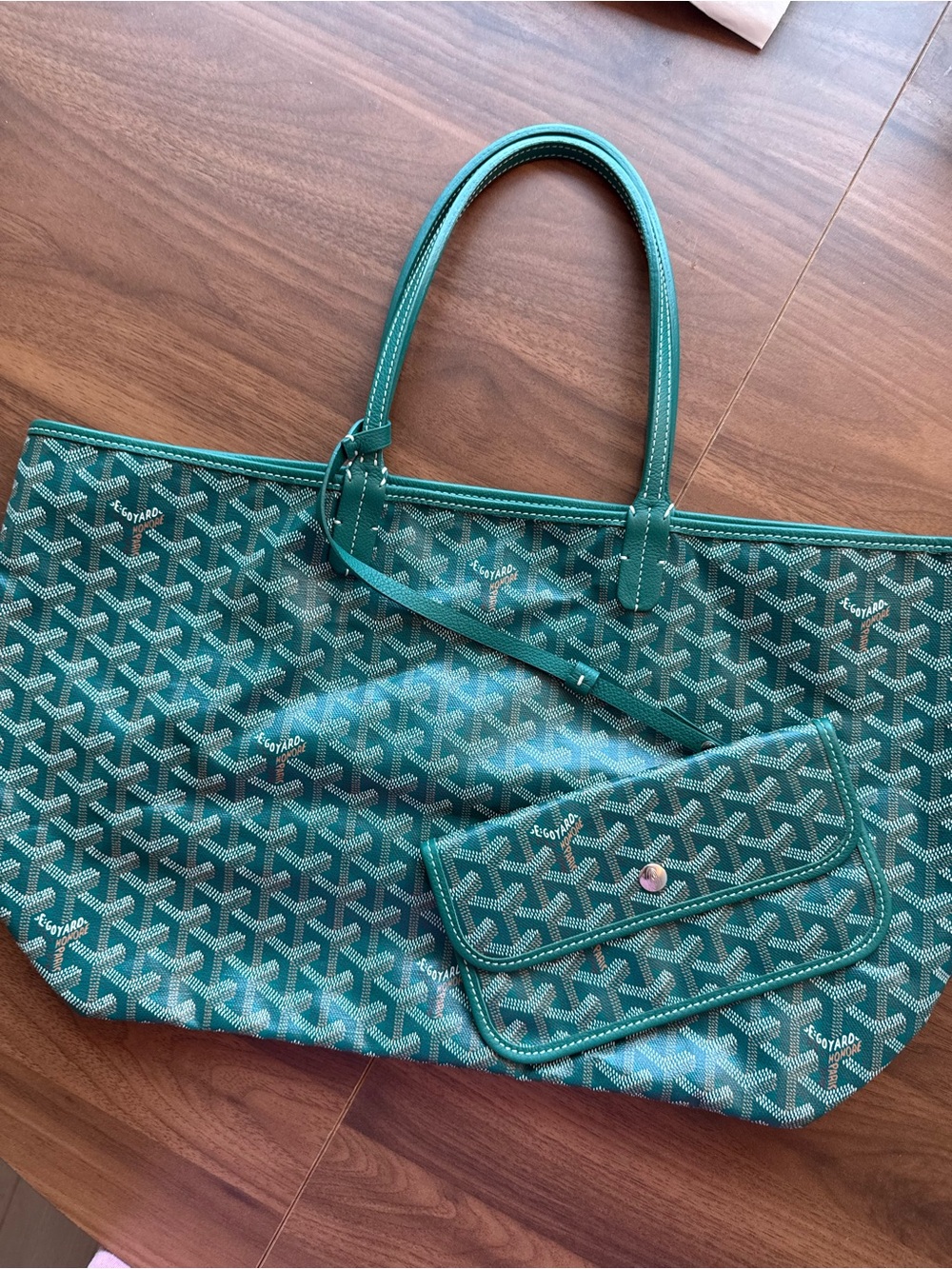 Goyard Saint Louis PM Tote in Green (*price is firm*)
